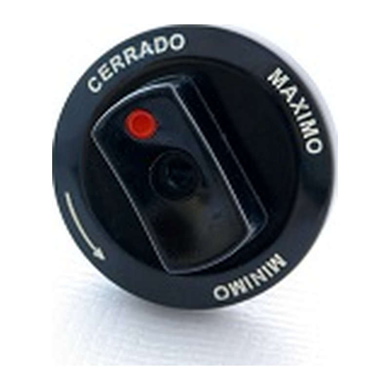 [N483N] PERILLA INDUSTRIAL P/COCINA 8 MM PUNTO NARANJA