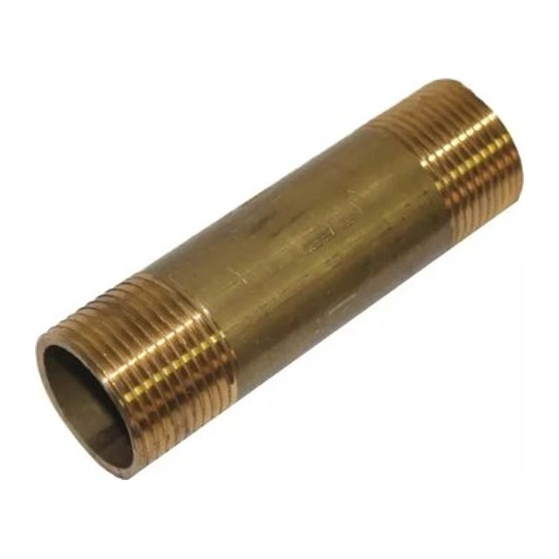 [R337] NIPLE DE BRONCE 3/4 X 10 CM